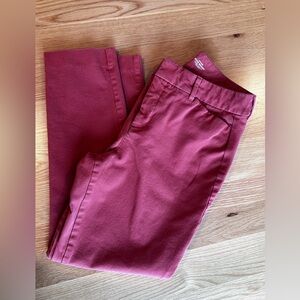 High-Waisted Pixie Skinny Ankle Pants